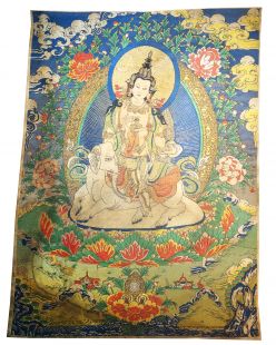 Samantabhadra Embroidery Thanka