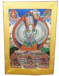 Dukar Embroidery Thanka with frame